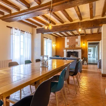 De Groupe Avec Salle De Jeux, Jardin 4000m², Proche Foret De Chandelais Et Zoo De La Fleche - Fr-1-622-56 Nyaraló *