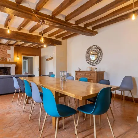 De Groupe Avec Salle De Jeux, Jardin 4000m², Proche Foret De Chandelais Et Zoo De La Fleche - Fr-1-622-56 Nyaraló