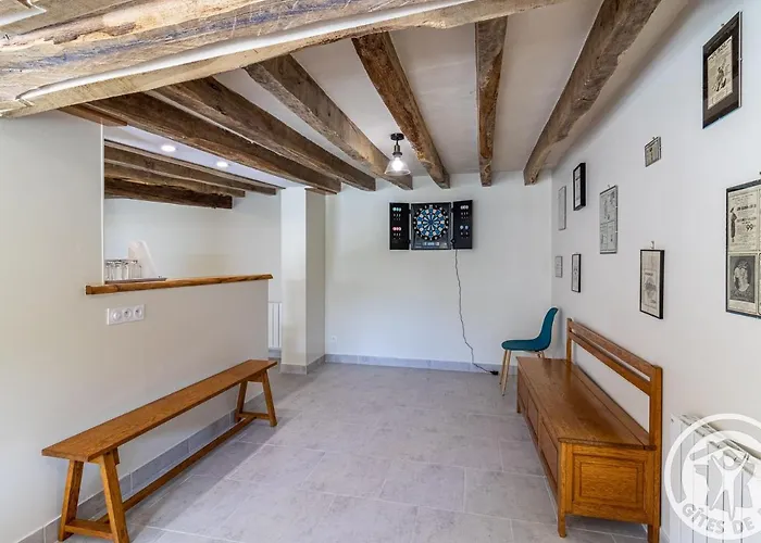 Vakantiehuis De Groupe Avec Salle De Jeux, Jardin 4000m², Proche Foret De Chandelais Et Zoo De La Fleche - Fr-1-622-56